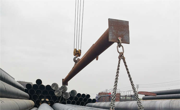 1000-16mm鋼管樁，陽(yáng)江打砂除銹防腐螺旋管，914mm螺旋管，Q235B自來(lái)水給水鋼管廠(chǎng)家